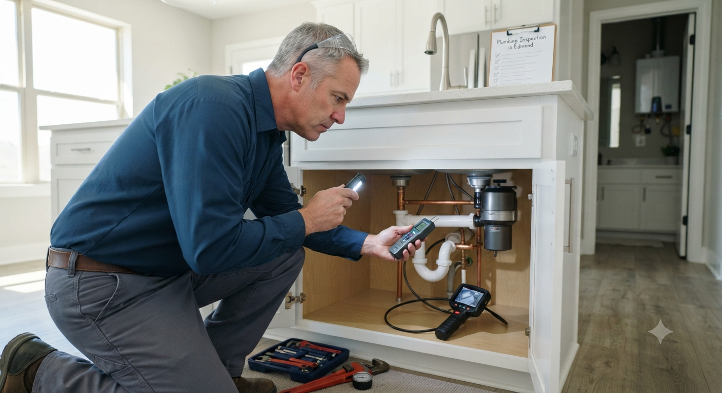 How Much is a Plumbing Inspection in Edmond?