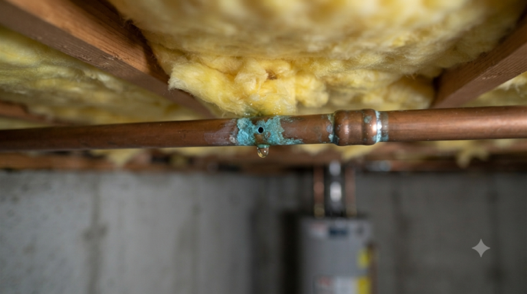 What Causes Pinhole Leaks in Copper Plumbing