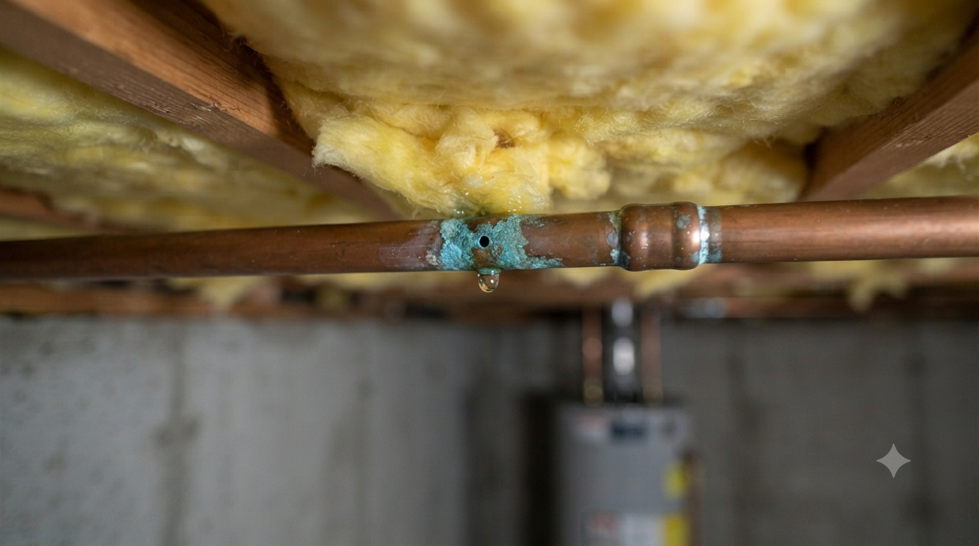 What Causes Pinhole Leaks in Copper Plumbing