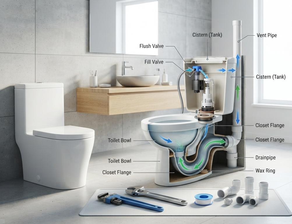 What is a Water Closet in Plumbing